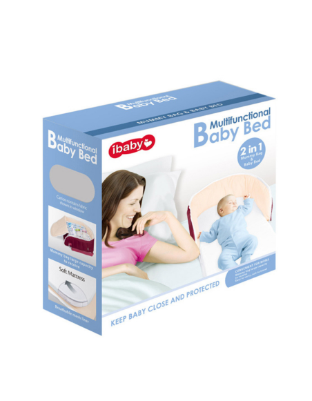 Multifunkcne_hniezdo_pre_babatka_bordove_Baby_Bed_ibaby