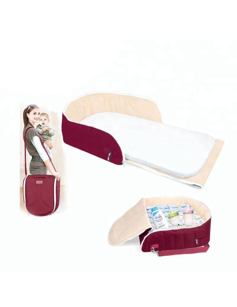Multifunkcne_hniezdo_pre_babatka_bordove_Baby_Bed_ibaby
