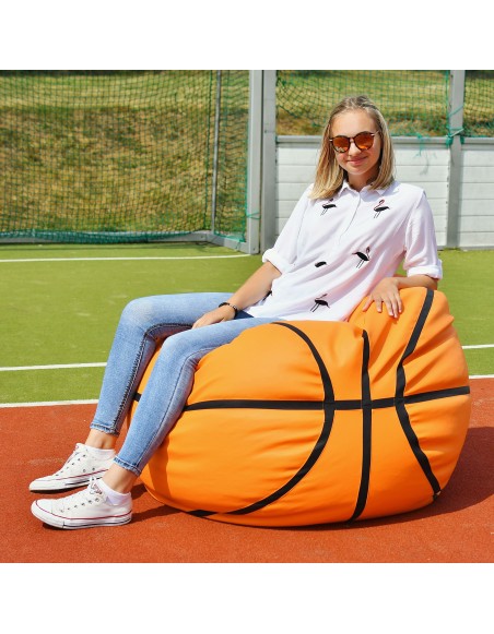 Sedací vak basketbalová lopta EMI