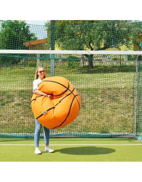 Sedací vak basketbalová lopta EMI