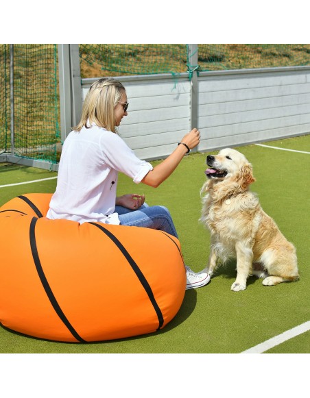 Sedací vak basketbalová lopta EMI