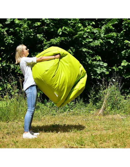 Sedací vak hruška limetková EMI