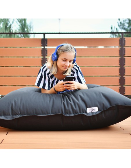 sedací vak vankúš z nylonu