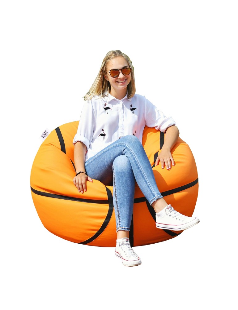 Sedací vak basketbalová lopta EMI