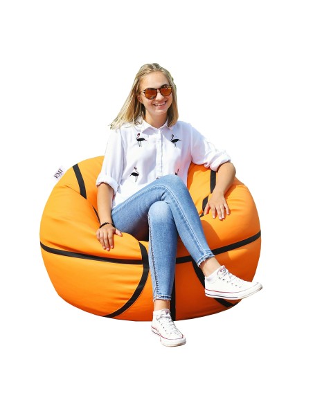 Sedací vak basketbalová lopta EMI