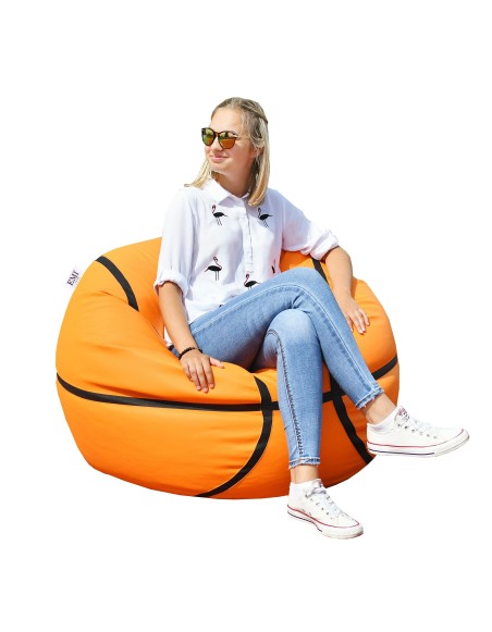 Sedací vak basketbalová lopta EMI