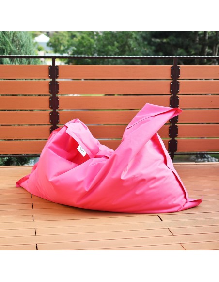 sedací vak vankúš ružový emi
