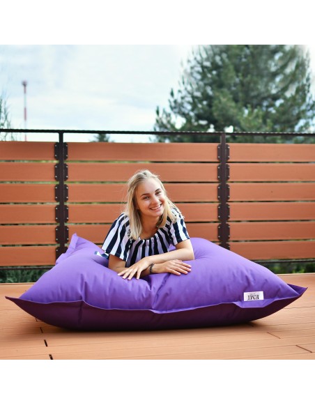 Sedací vak vankúš fialový EMI