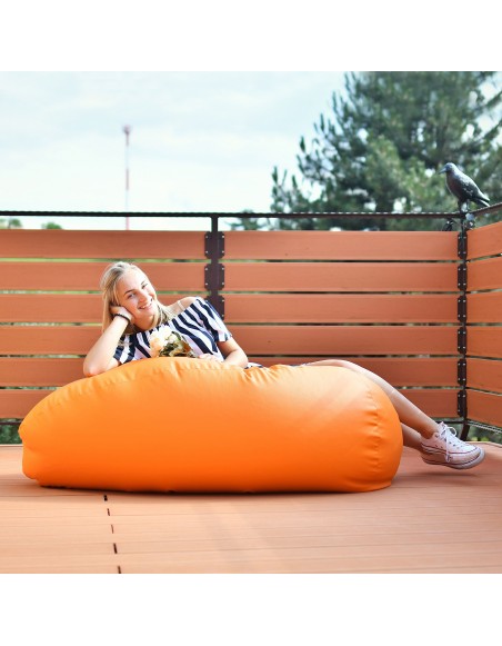 Sedací vak hruška oranžová