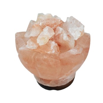 Soľná lampa ruža 2,8 kg