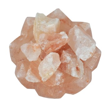 Soľná lampa ruža 2,8 kg