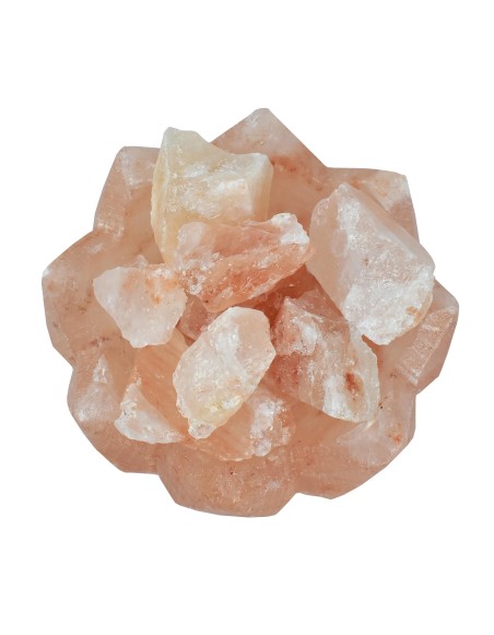 Soľná lampa ruža 2,8 kg