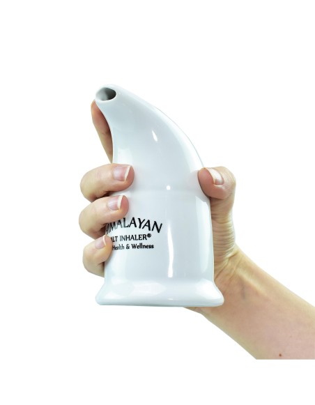 Soľný inhalátor biely