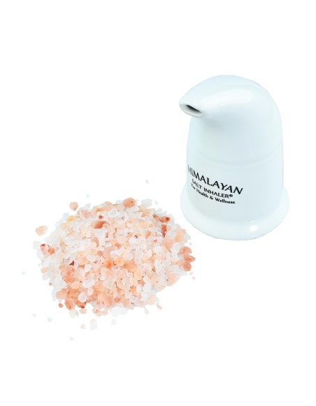 Soľný inhalátor biely