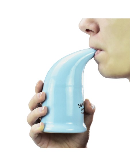 Soľný inhalátor modrý