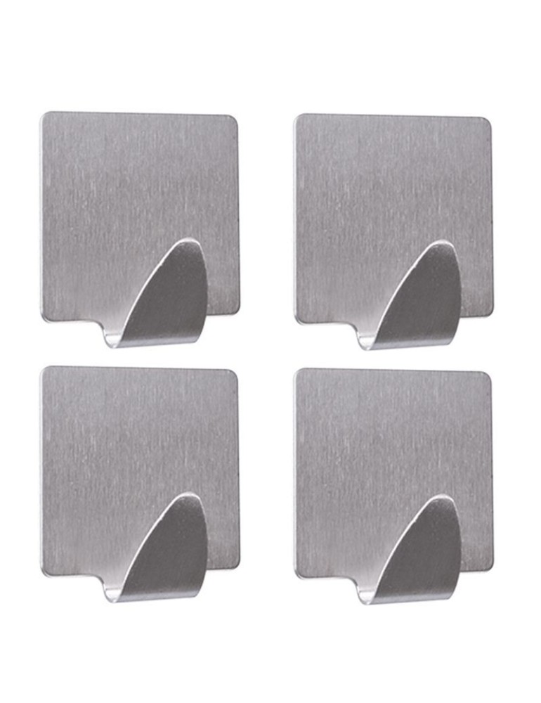 Vešiak na stenu samolepiaci obdĺžnik 4 ks AWD