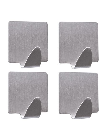 Vešiak na stenu samolepiaci obdĺžnik 4 ks AWD