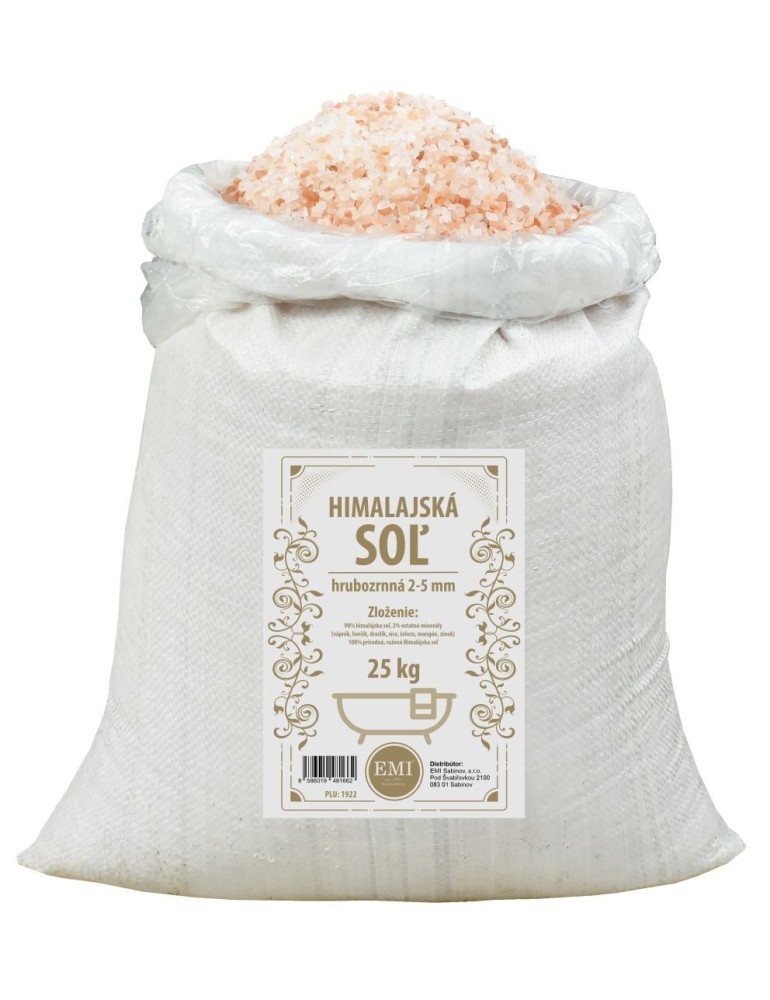 Himalájska soľ 25 kg