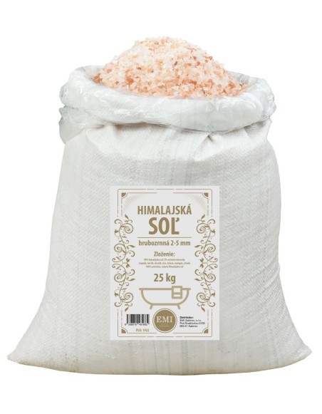 Himalájska soľ 25 kg