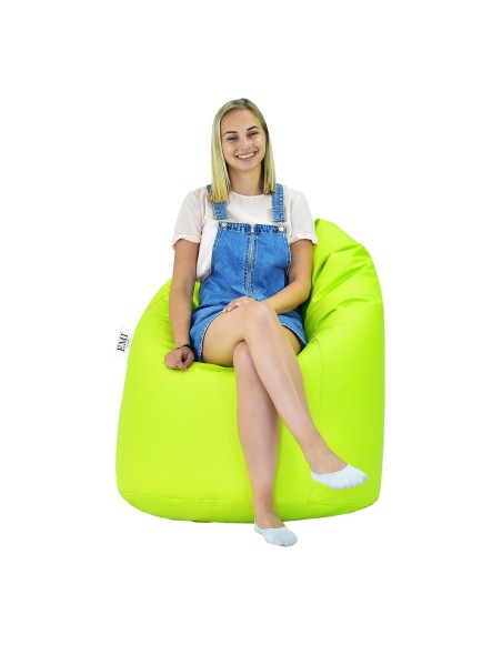 Sedací vak hruška limetková EMI