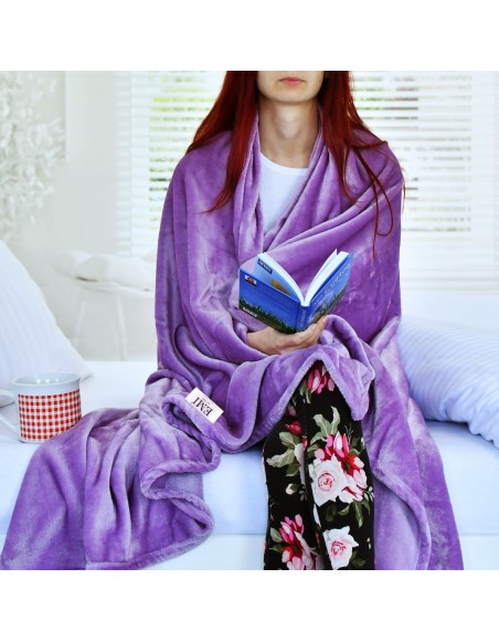 Deka fialová 150 x 200 cm EMI