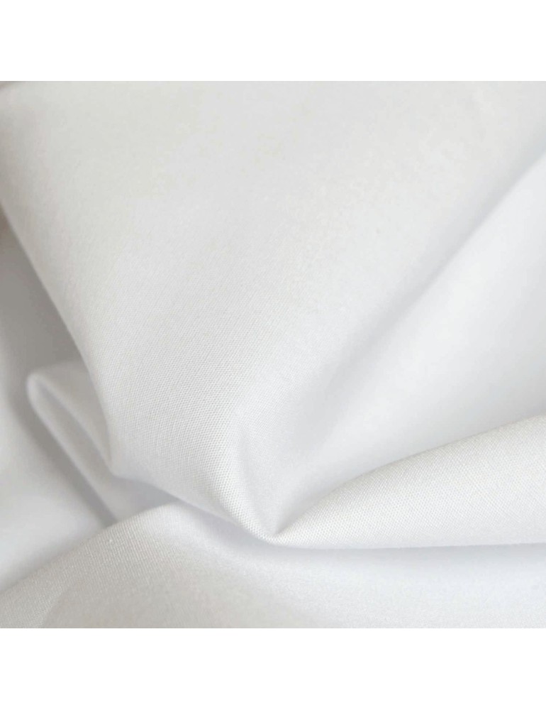 Látka metráž bavlna 100% biela