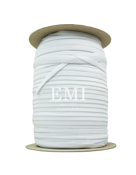 Textilná guma prádlová biela šírka 1cm