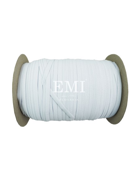 Textilná guma prádlová biela šírka 1cm