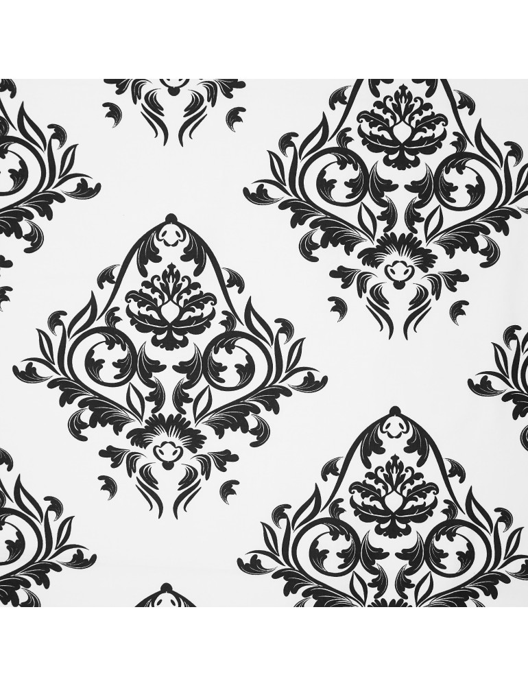 Látka metráž 100% bavlna delux Atény čierne