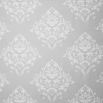 Látka metráž 100% bavlna delux Atény sivé