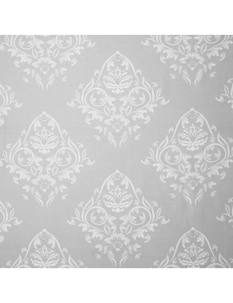 Látka metráž 100% bavlna delux Atény sivé