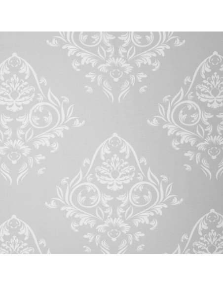 Látka metráž 100% bavlna delux Atény sivé