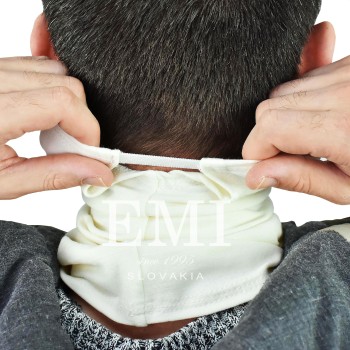 Bavlnená kukla Buff krémová EMI