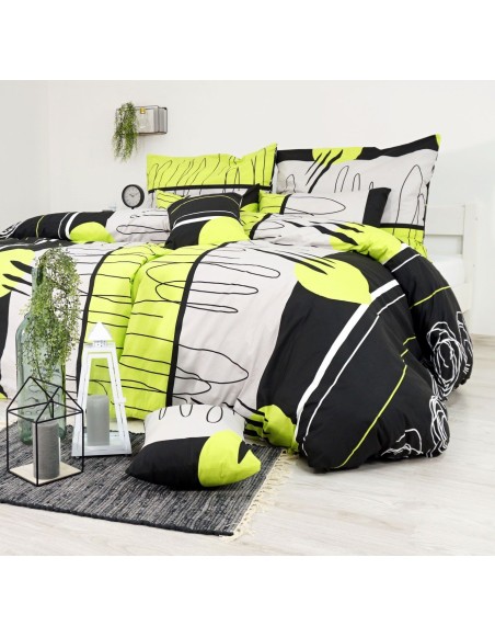 Látka metráž bavlna 100 % Don Split zelené CNM