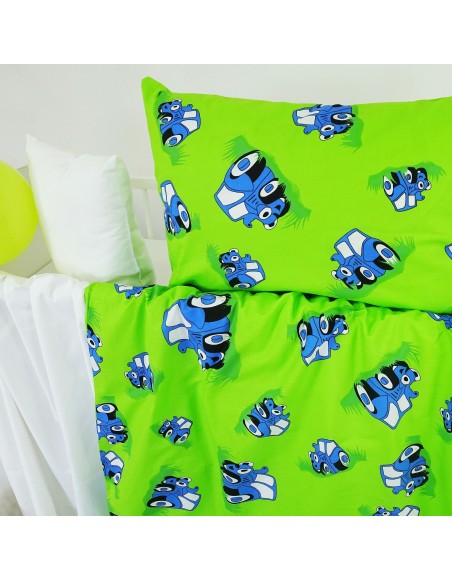 Látka metráž bavlna 100 % Don Traktor zelené CNM