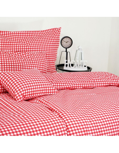 Látka metráž bavlna 100 % delux Mníchov červené CNM