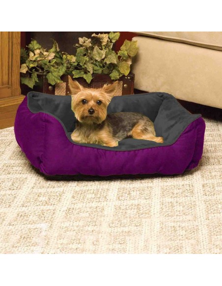 Pelech Miška fialovočierna 50X30X15 cm EMI