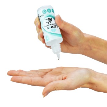 Dezinfekčný roztok na ruky 60 ml s dávkovačom CAREES