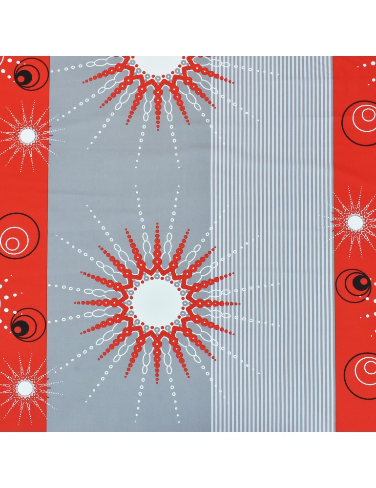 Látka metráž 100% bavlna delux Tilia červené