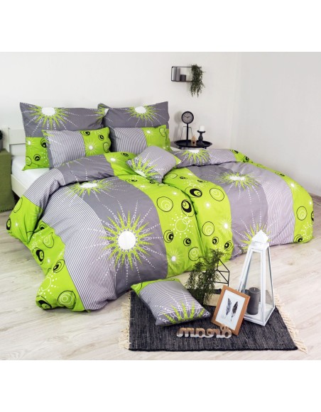 Látka metráž 100% bavlna delux Tilia zelené