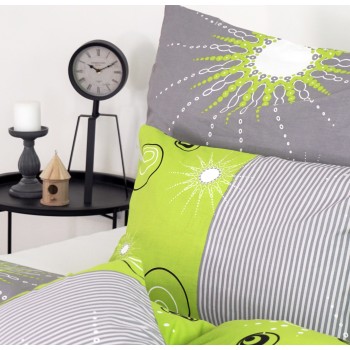 Látka metráž 100% bavlna delux Tilia zelené