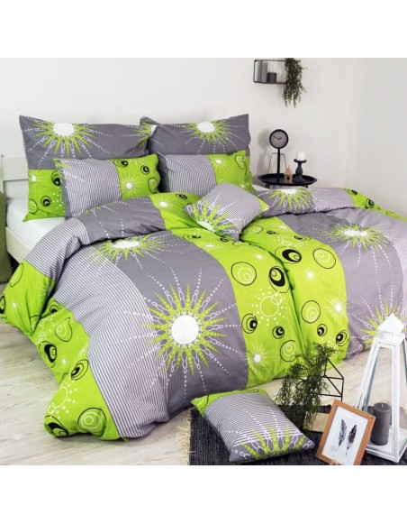 Látka metráž 100% bavlna delux Tilia zelené