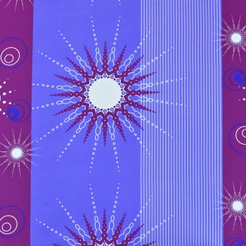 Látka metráž 100% bavlna delux Tilia fialové