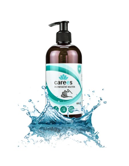Dezinfekčný roztok na ruky 400 ml s dávkovačom CAREES