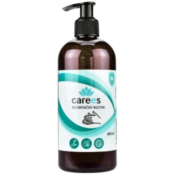 Dezinfekčný roztok na ruky 400 ml s dávkovačom CAREES