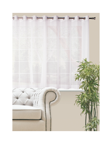 Záclona Diana 290 x 160 cm biela