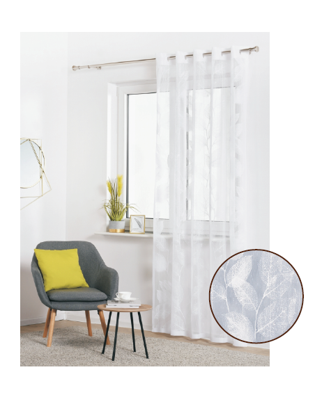 Záclona Issa 140 x 250 cm biela