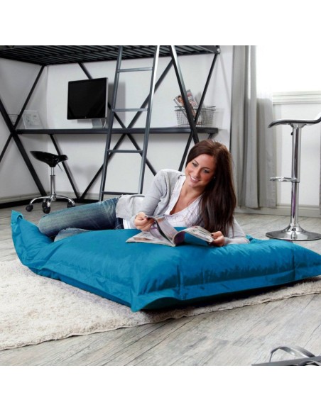 Sedací vak vankúš modrý EMI