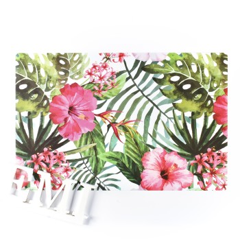 Podložka pod tanier Hibiskus
