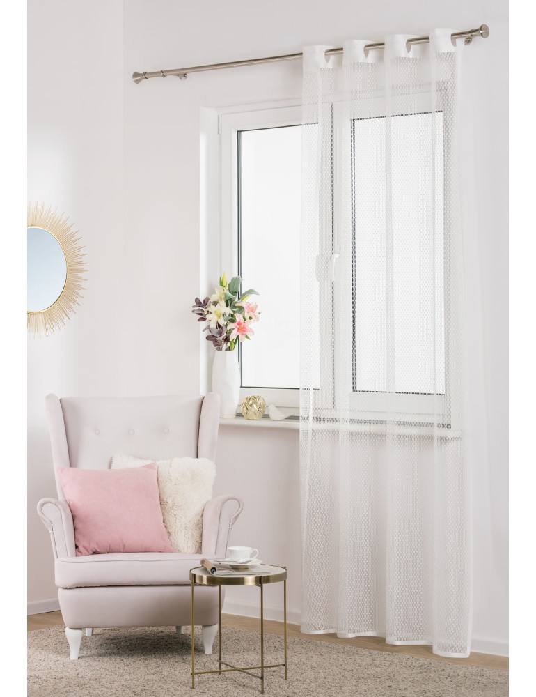 Záclona Net 140 x 250 cm biela